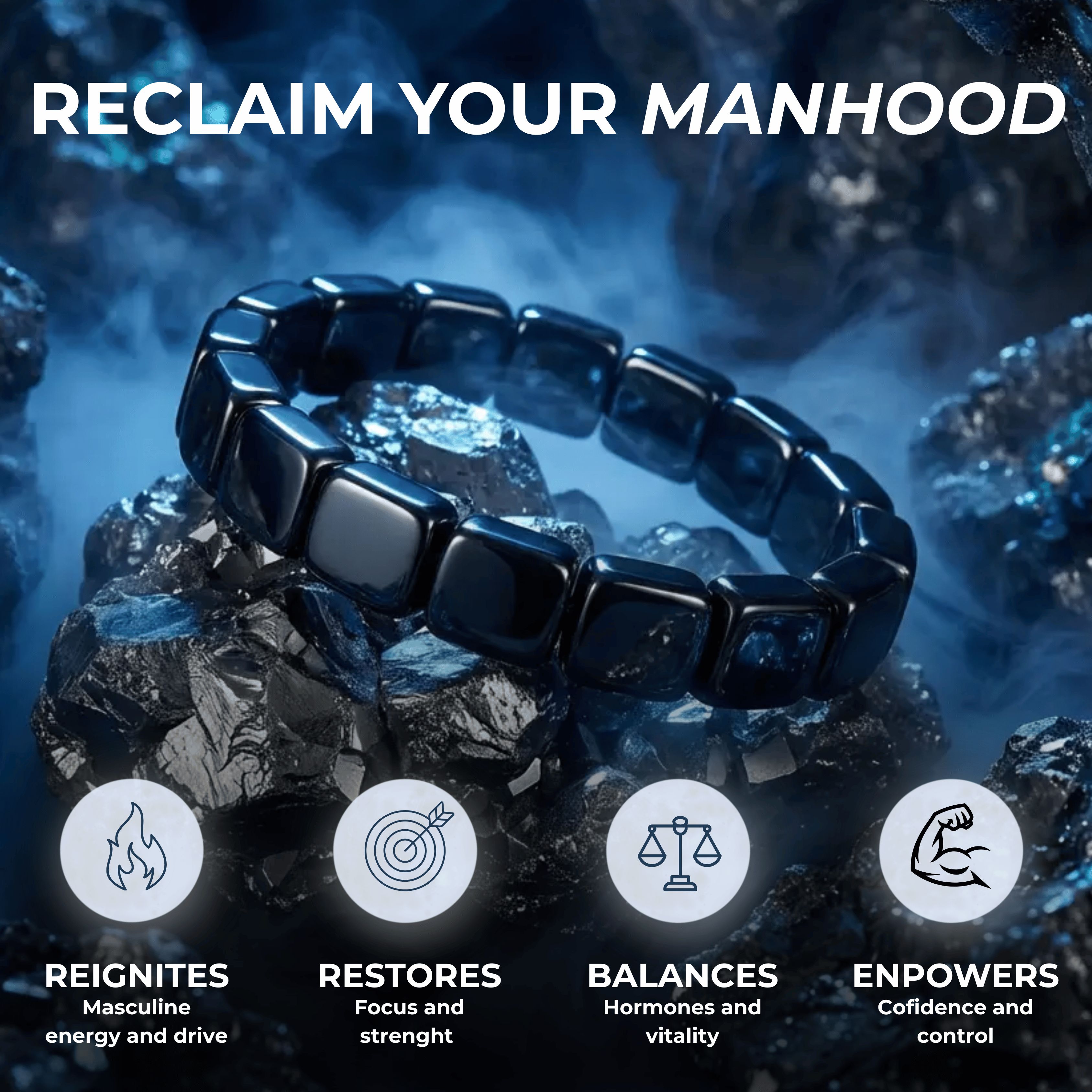 OMARYS® HEMATITE BRACELET